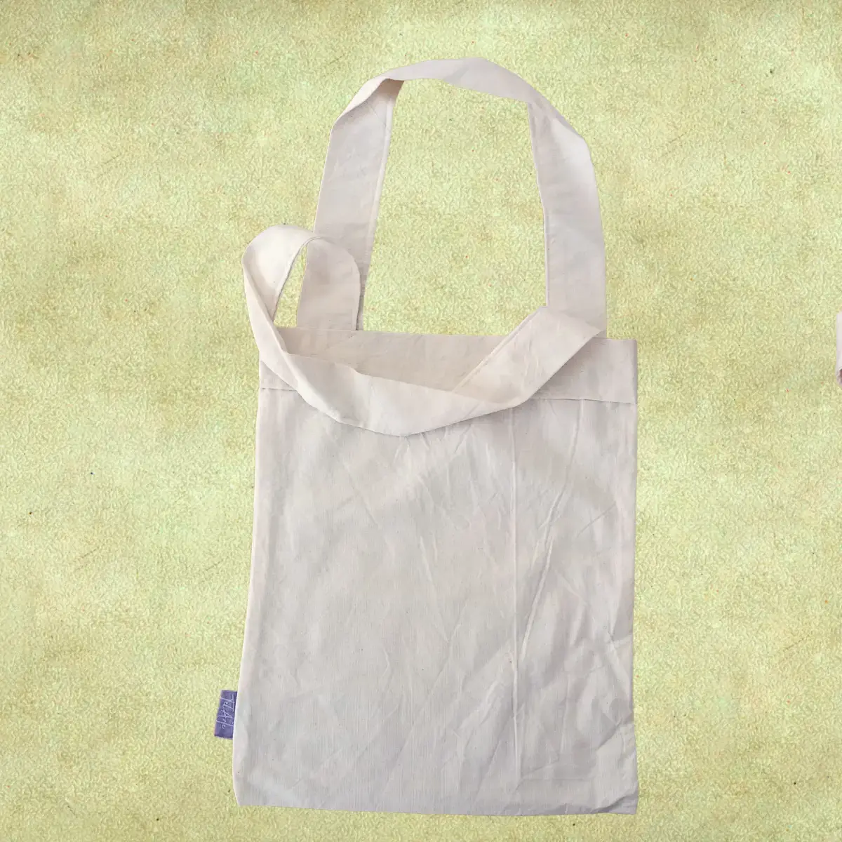 Bolsa de Tela Lienzo - Grande, Estilo Tote Bag